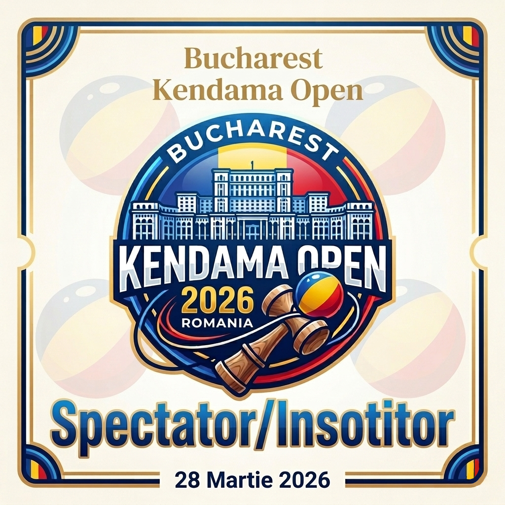 Bilet Spectator/Insotitor Bucharest Kendama Open